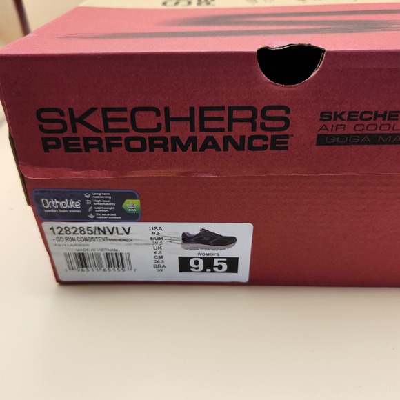 Skechers Go Run Consistent Shoes Womens Size 9.5 Air Cooled Goga Mat Running - Picture 9 of 10